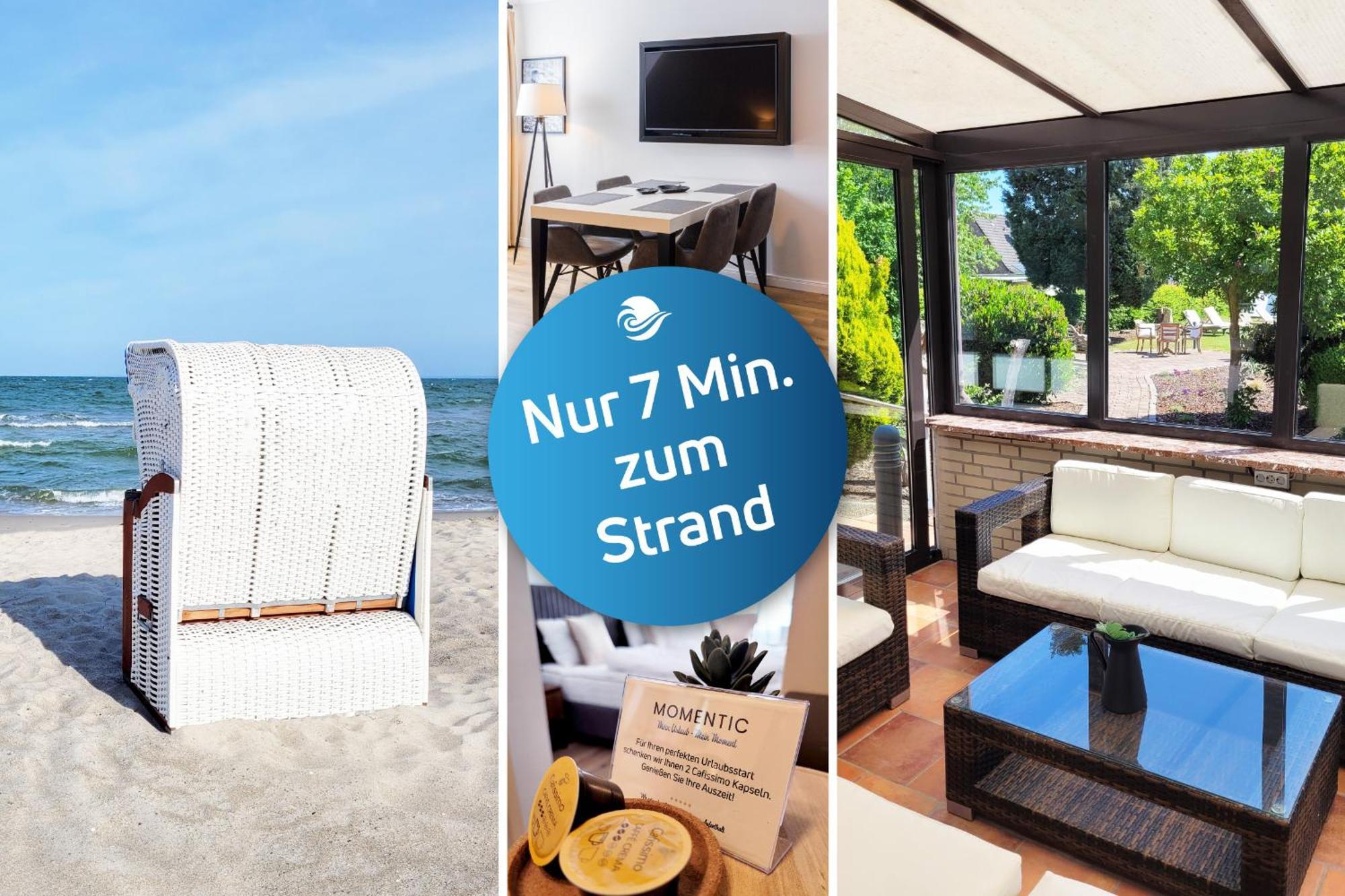 Strandnahe Ferienwohnung - Sehr Modern Und Hochwertig Eingerichtet, Inklusive Parkplatz, Gartenzugang Und Fahrradunterstellmoeglichkeit Шарбойц Екстер'єр фото